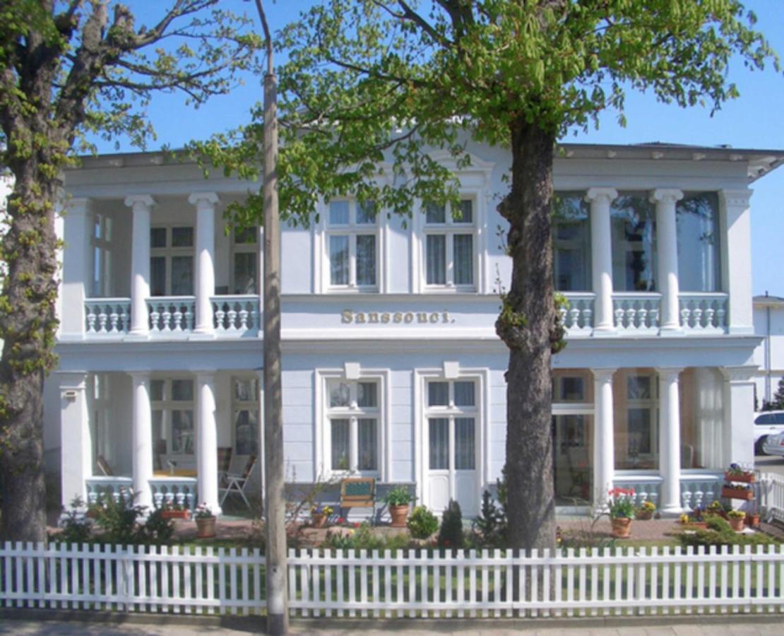 Ferienwohnung Haus Sanssouci Ostseebad Heringsdorf Exterior foto