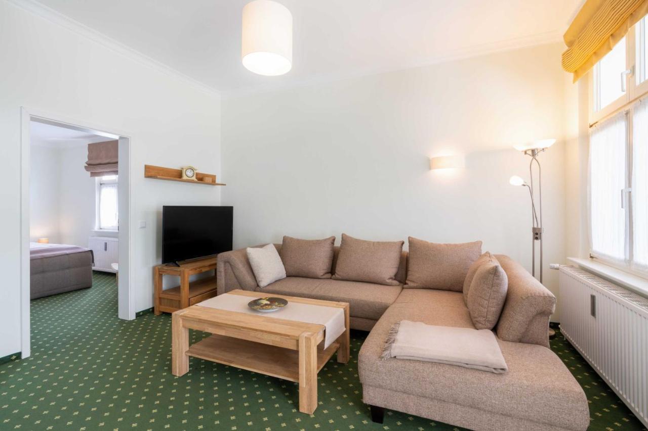 Ferienwohnung Haus Sanssouci Ostseebad Heringsdorf Exterior foto