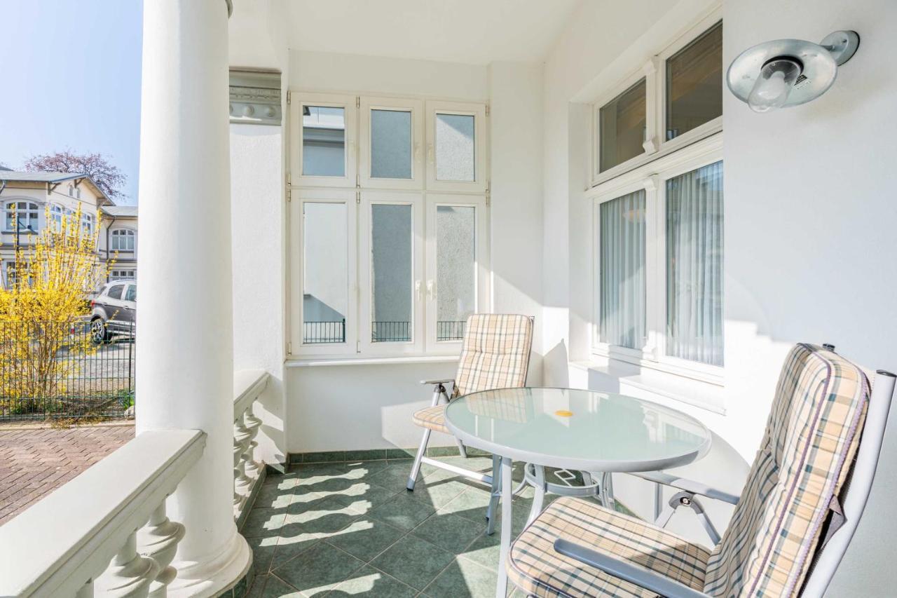 Ferienwohnung Haus Sanssouci Ostseebad Heringsdorf Exterior foto